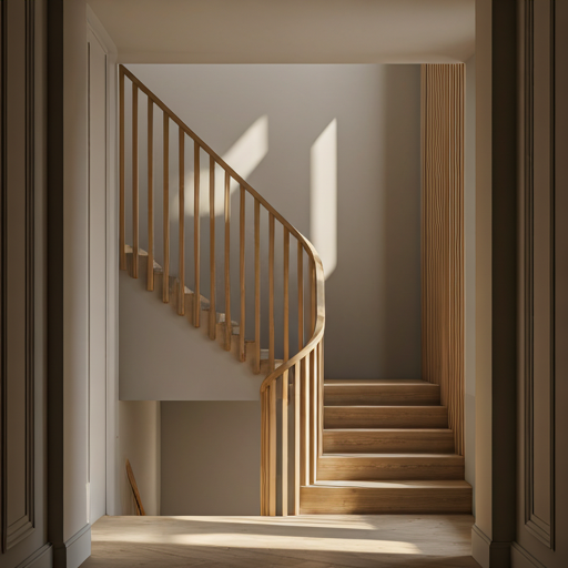 Escalier de l'hôtel