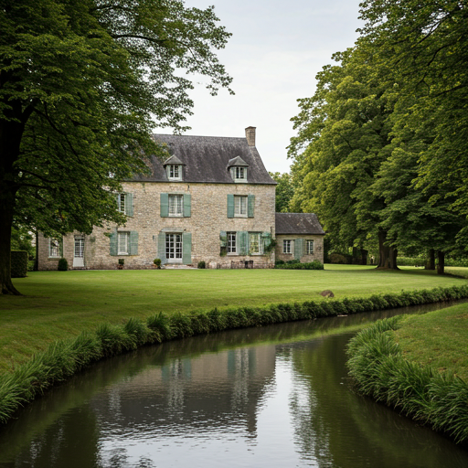 Façade et jardins de l'hôtel