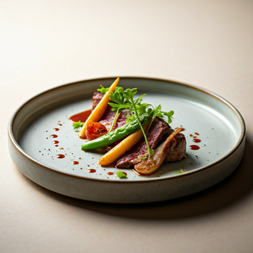 Plat signature du restaurant Le Risle
