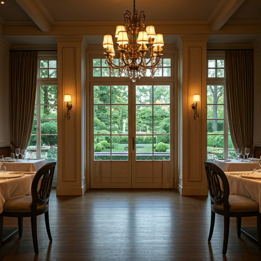Salle du restaurant Le Risle