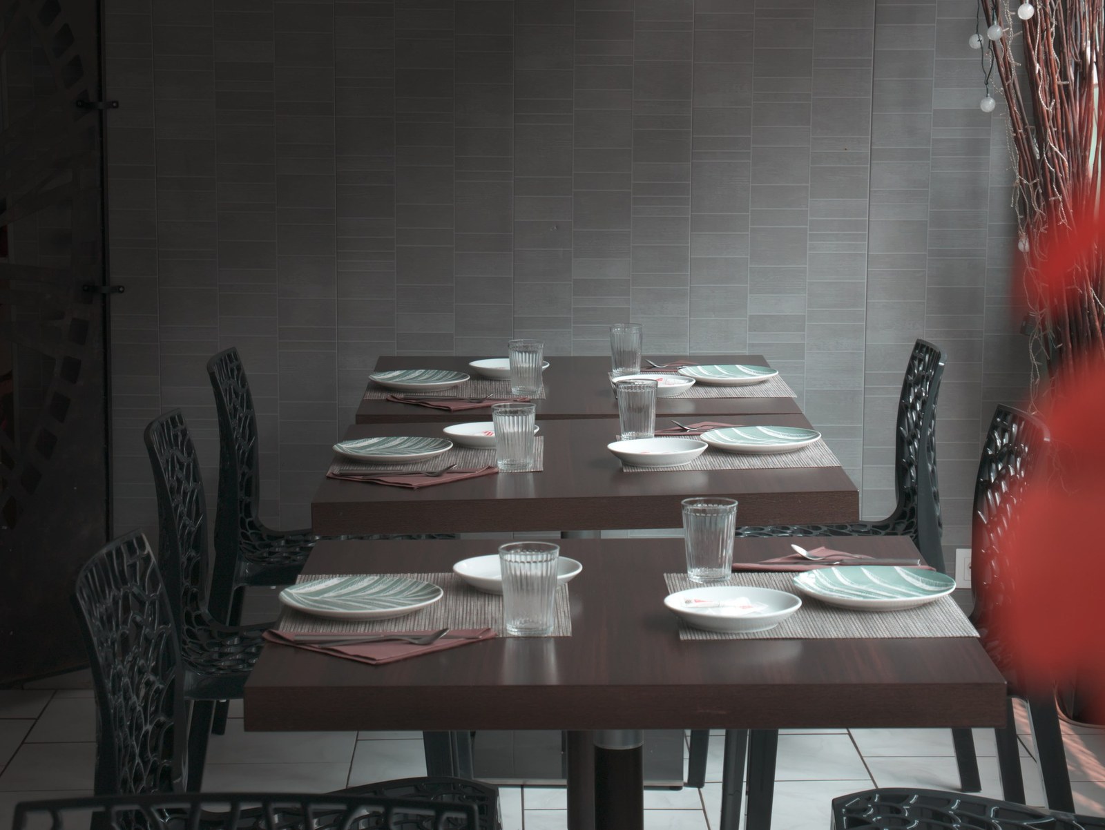 La salle du restaurant Le Risle