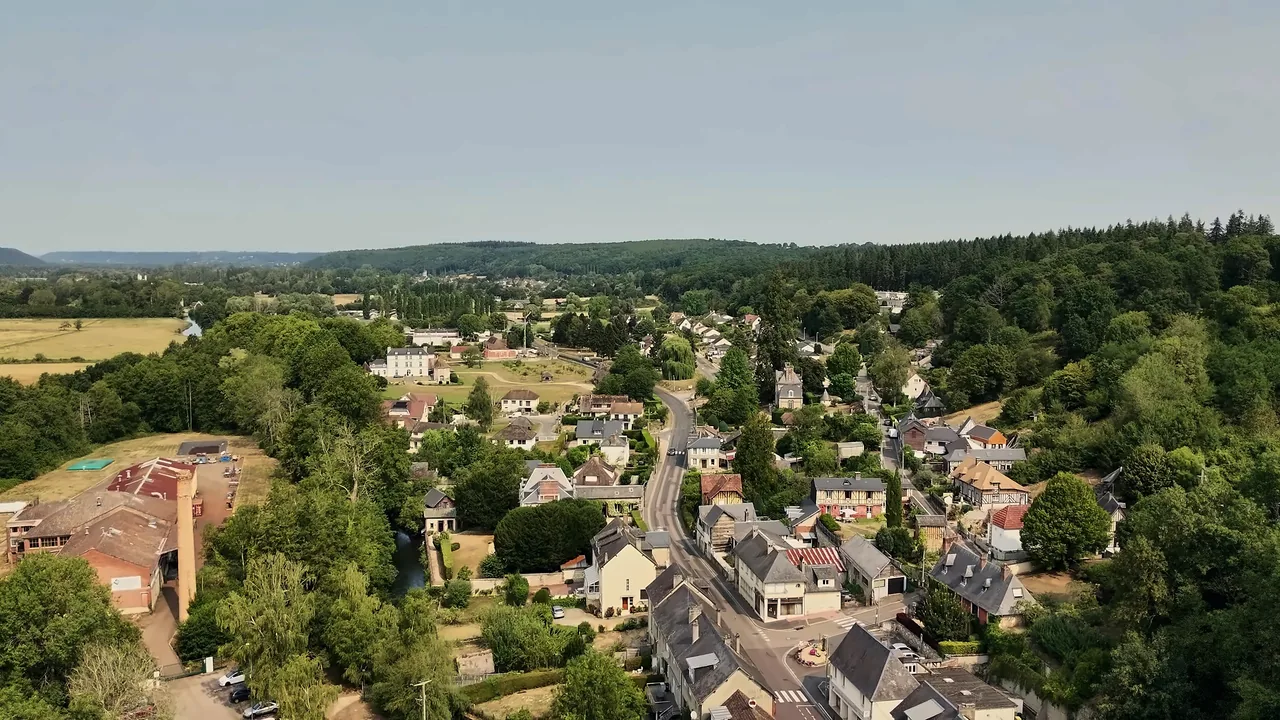 La vallée de la Risle