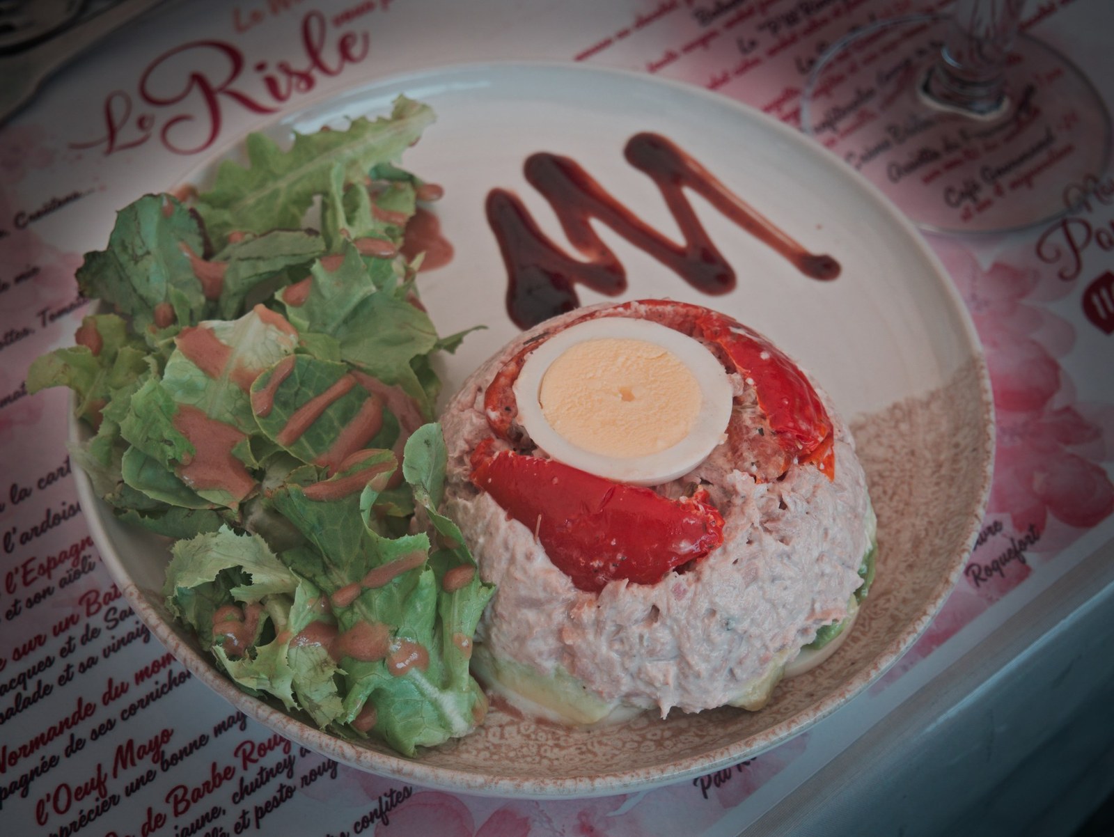 Tartare de thon et avocat