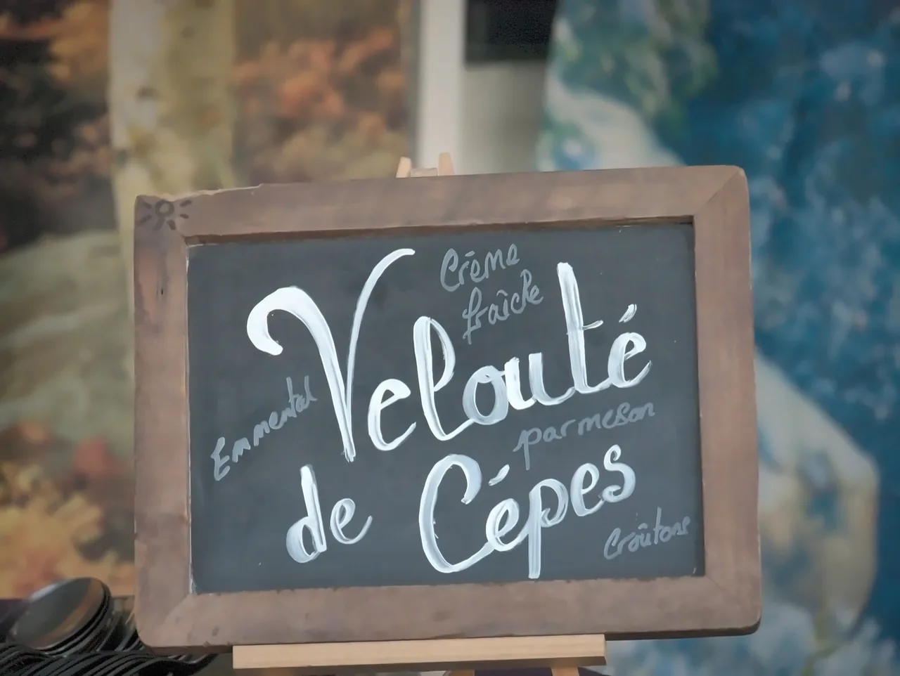 Velouté de cèpes